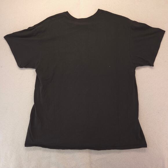 DOM Back Off Graphic Short Sleeve T Shirt Mens Size Extra Large XL Black - Picture 9 of 9